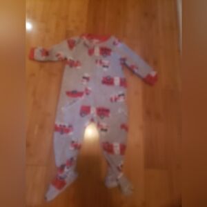 Boys Gray and Red Kids One Piece
